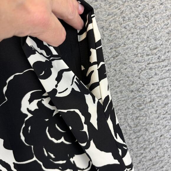 Ralph Lauren LRL Wide Leg Pant Womens 16 Floral Boho Artsy Preppy Flowy Pockets - Picture 4 of 11